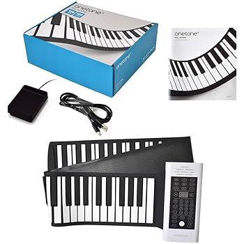 ロールアップピアノ　onetone 88鍵盤　日本語マニュアル付属 Amazon.co.jp: ONETONE ワントーン ロールピアノ (ロールアップ